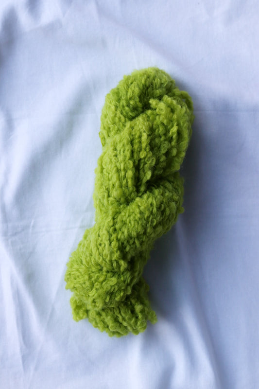 Bear Bouclé - Lime Time