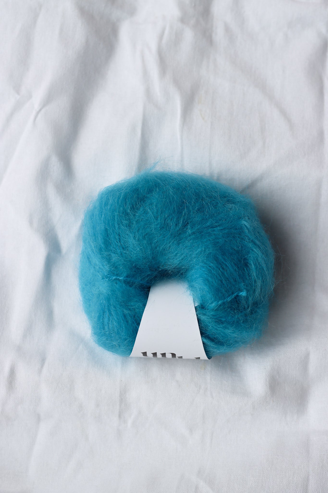 Un-told fuzzy mohair - Poolside Blue