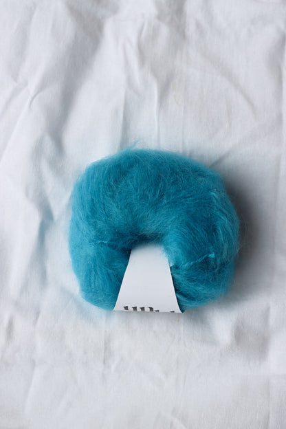 Un-told fuzzy mohair - Poolside Blue