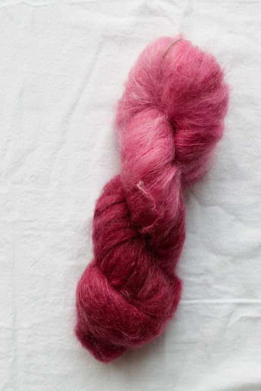 Un-told Chunky Mohair - Rosa på ball