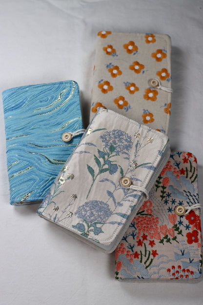 Pinnemappe - gule blomster