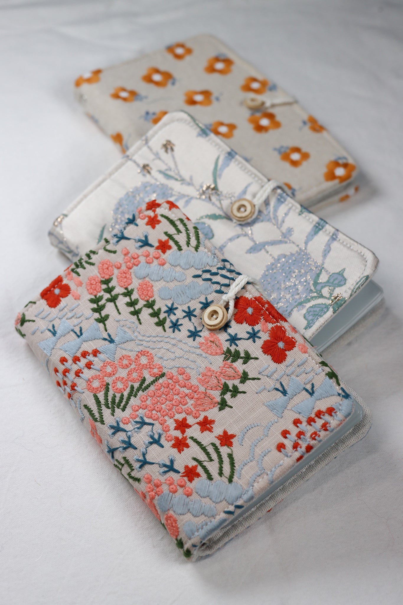 Pinnemappe - blomster