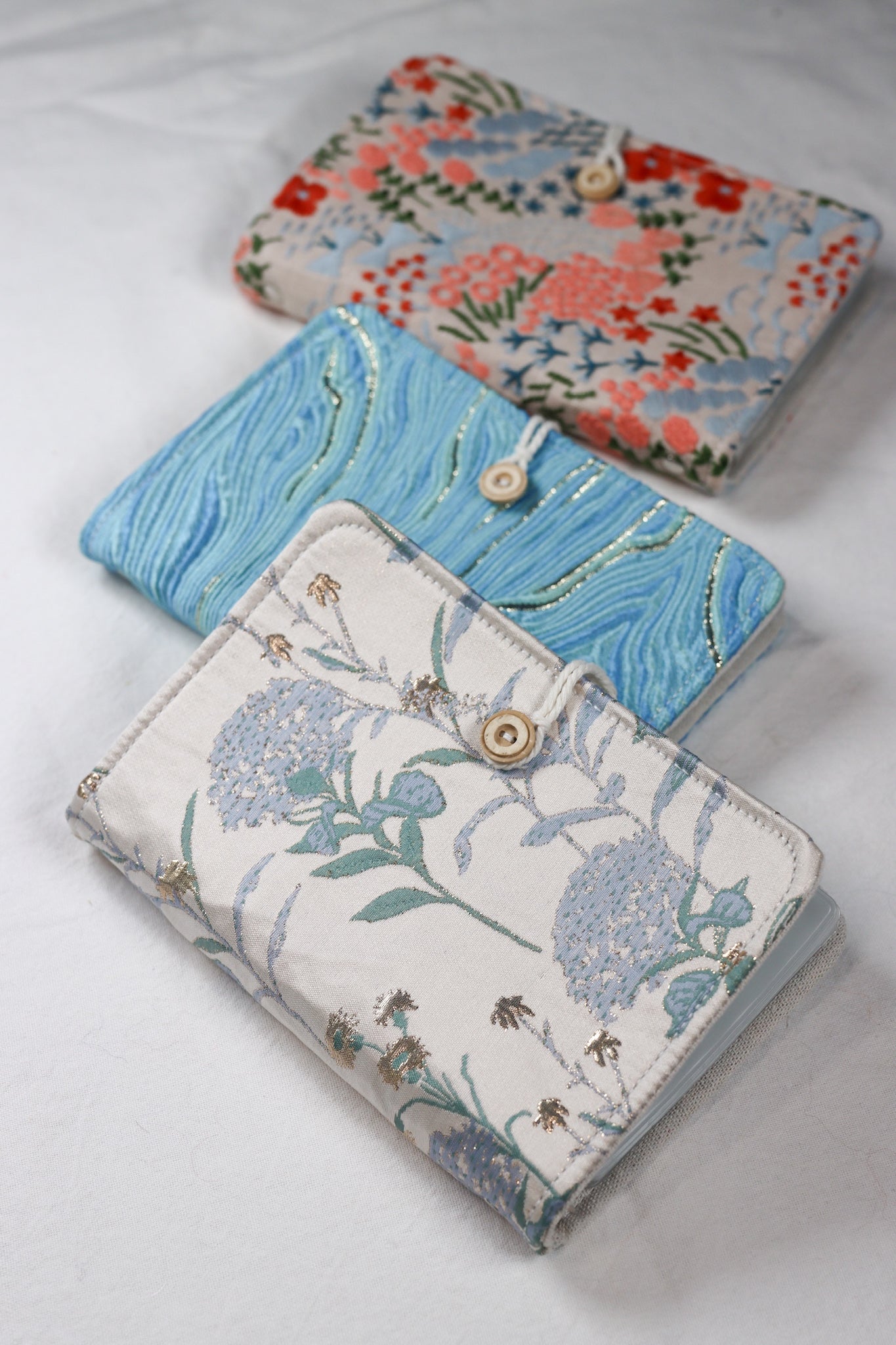 Pinnemappe - lys blå