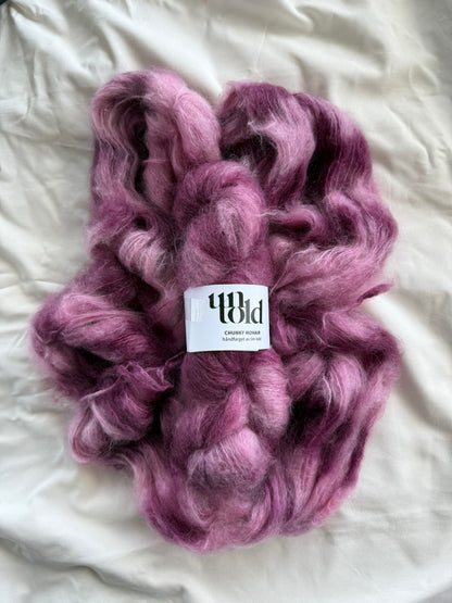 Un-told Chunky Mohair - Knust plomme