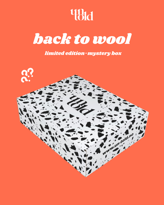 Forhåndsbestilling - Un-told BACK TO WOOL temaboks - LIMITED EDITION
