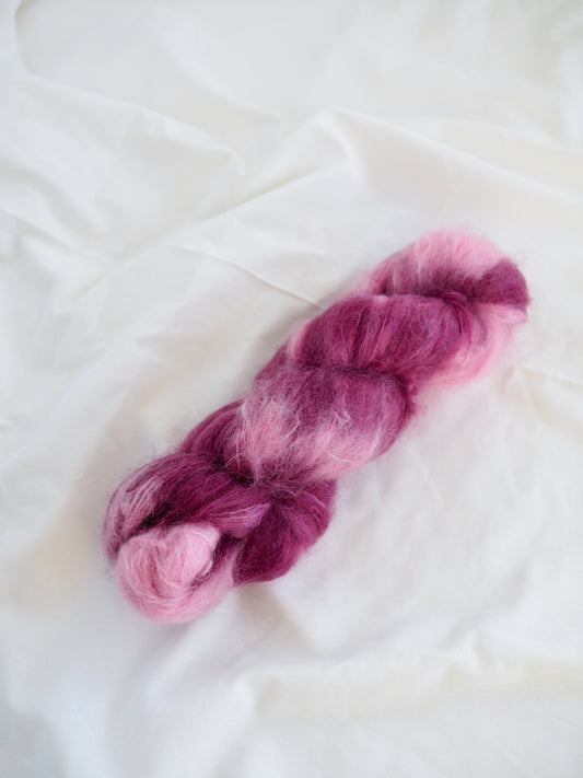 Un-told Chunky Mohair - Knust plomme
