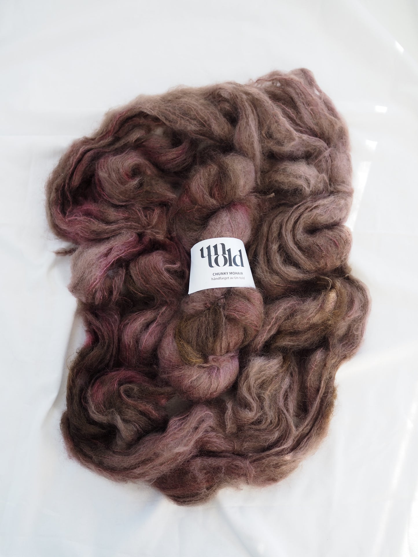 Un-told Chunky Mohair - Nougat trøffel