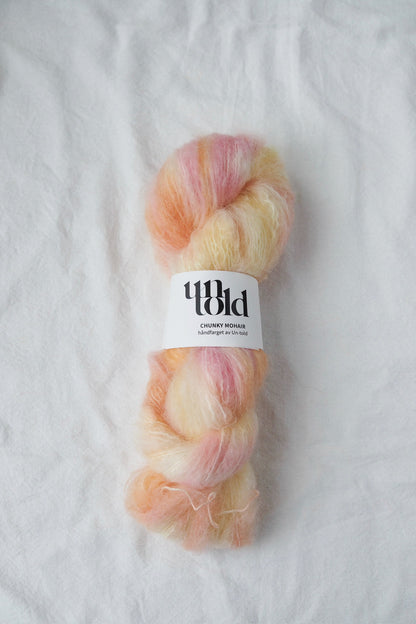 Ufortalt Chunky Mohair - Solkysset