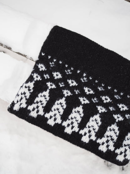 Garnpakke - Vinterskog sitteunderlag