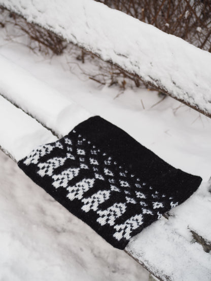 Garnpakke - Vinterskog sitteunderlag