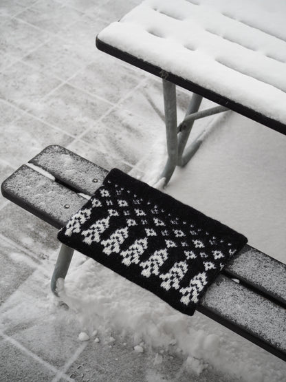 Garnpakke - Vinterskog sitteunderlag