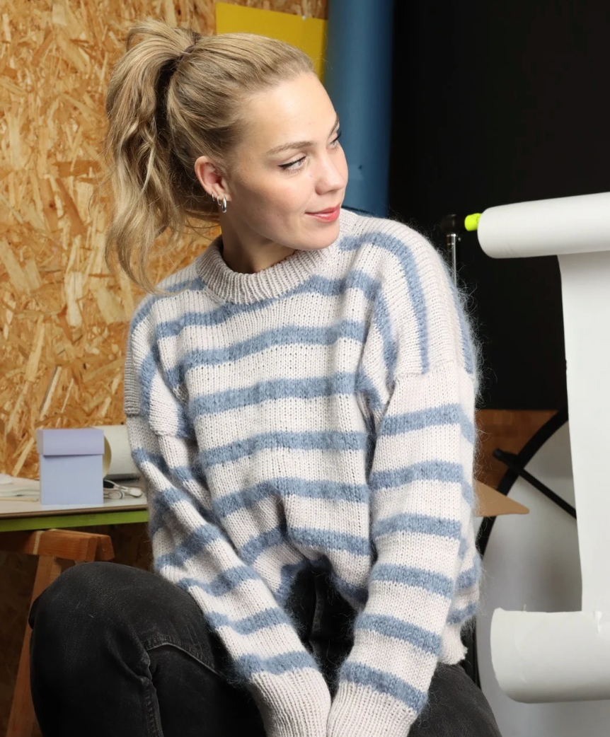 Sweet fuzz sweater - garnpakke