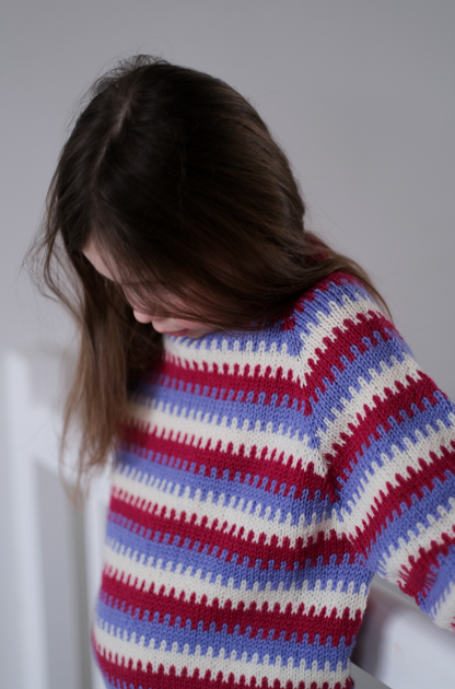 garnpakke - Pixel sweater JR
