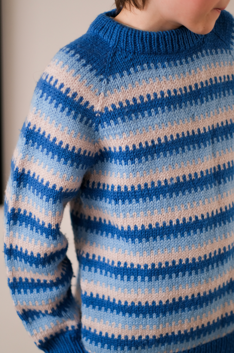 garnpakke - Pixel sweater JR