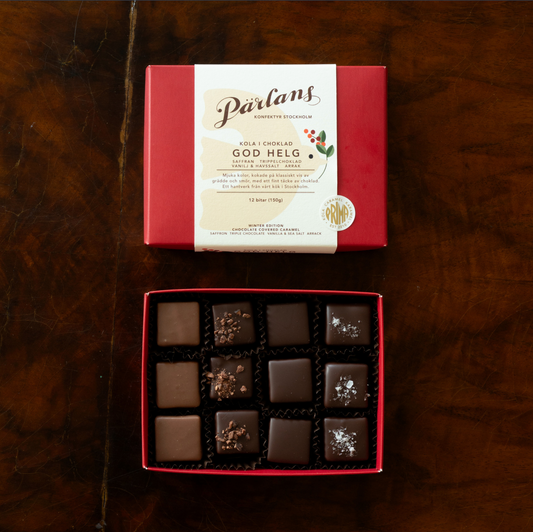 Pärlans - Chocolate Covered Caramel – Winter Edition | 12 biter