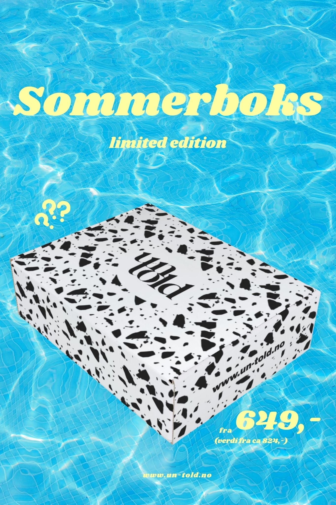 FORHÅNDSBESTILLING: Un-told SOMMER 🍋 temaboks 2026 - LIMITED EDITION