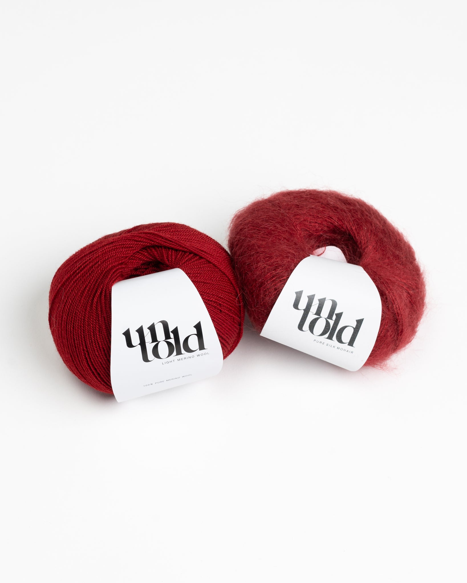 Un-told pure silk mohair - Winter Berry