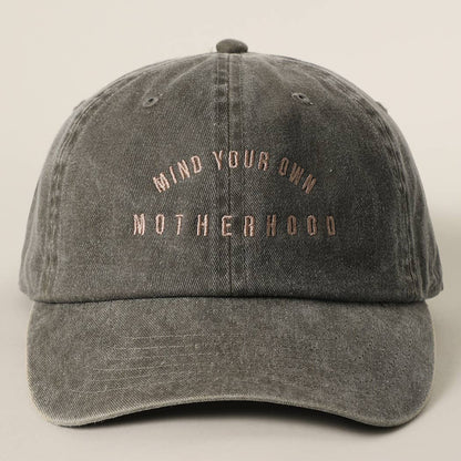 MIND YOUR OWN MOTHERHOOD - caps lilla