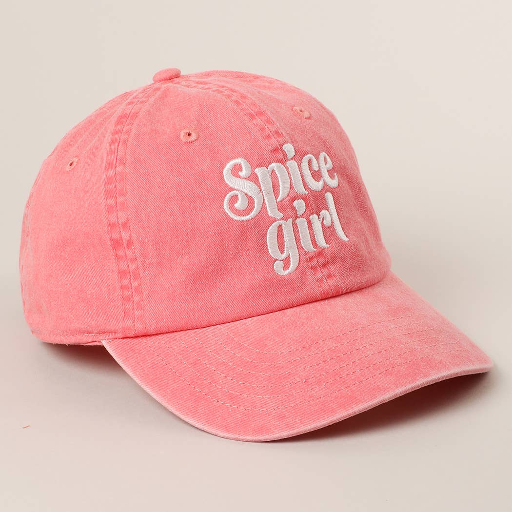 Spice Girl - caps korall rød