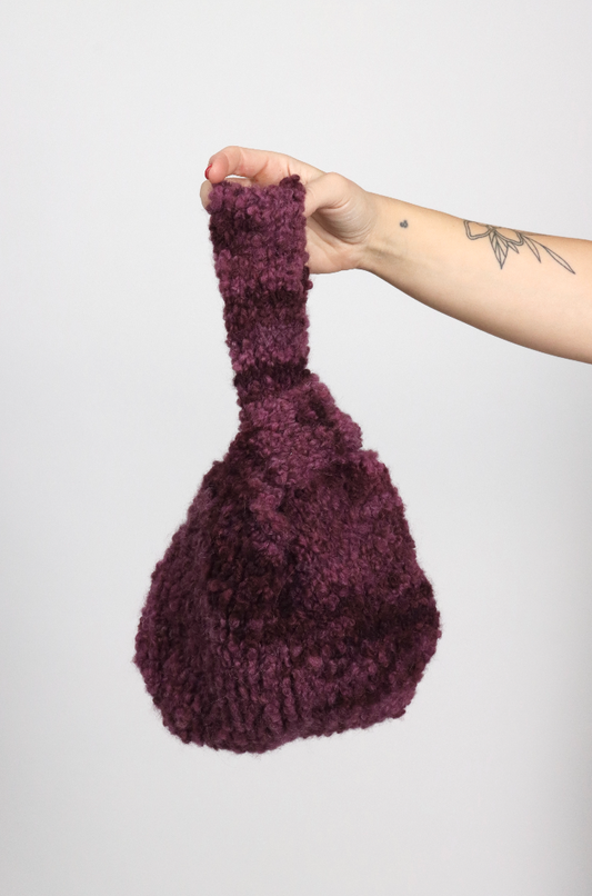 Bouclé knot bag - garnpakke