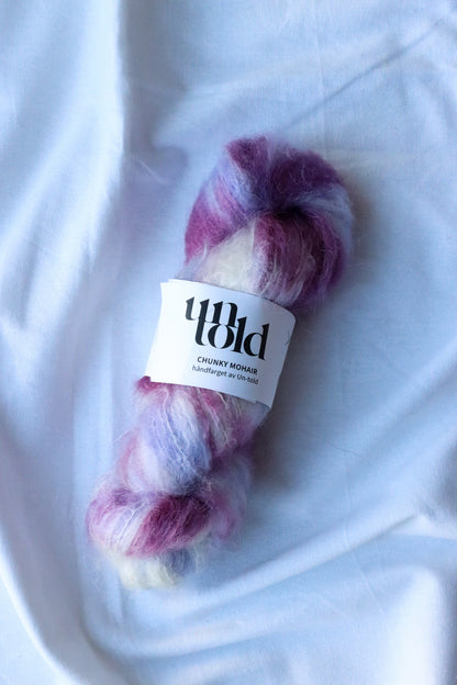Un-told Chunky Mohair - Knuste blåbær