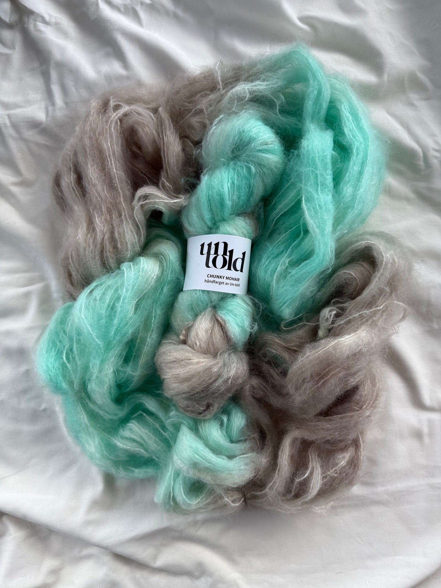Un-told Chunky Mohair - Frostrøyk