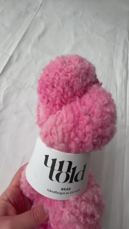 Bear Bouclé - Pink Delight
