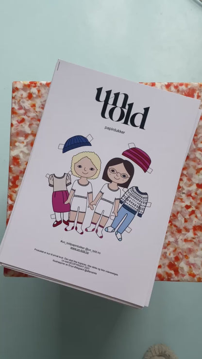 Papirdukker fra Un-told x Enya / Aftenstrikk