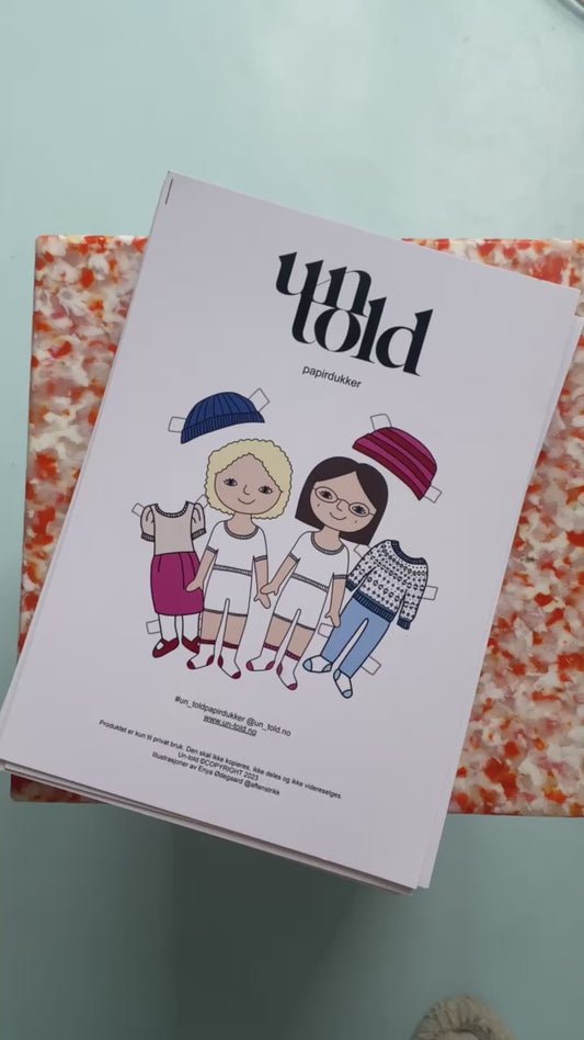 Papirdukker fra Un-told x Enya / Aftenstrikk