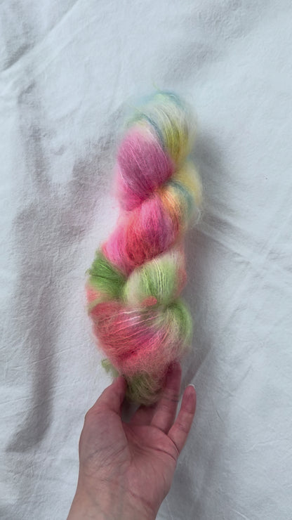 Un-told Chunky Mohair - Sommer på jorda