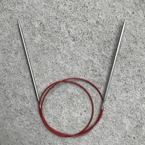 Chiaogoo red lace - rundpinne 80 cm
