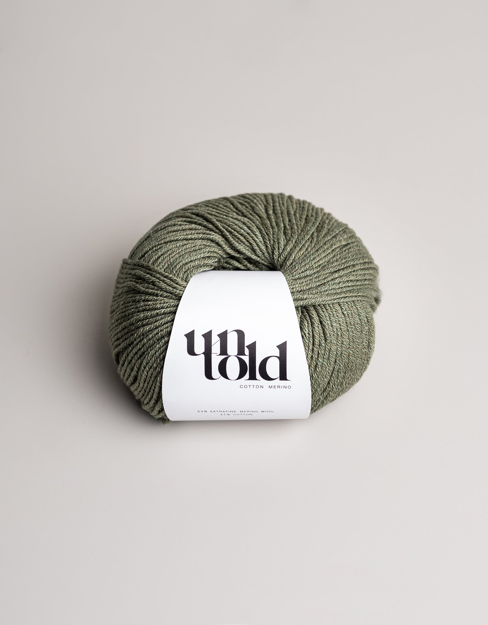 Un-told Cotton merino - Eucalyptus