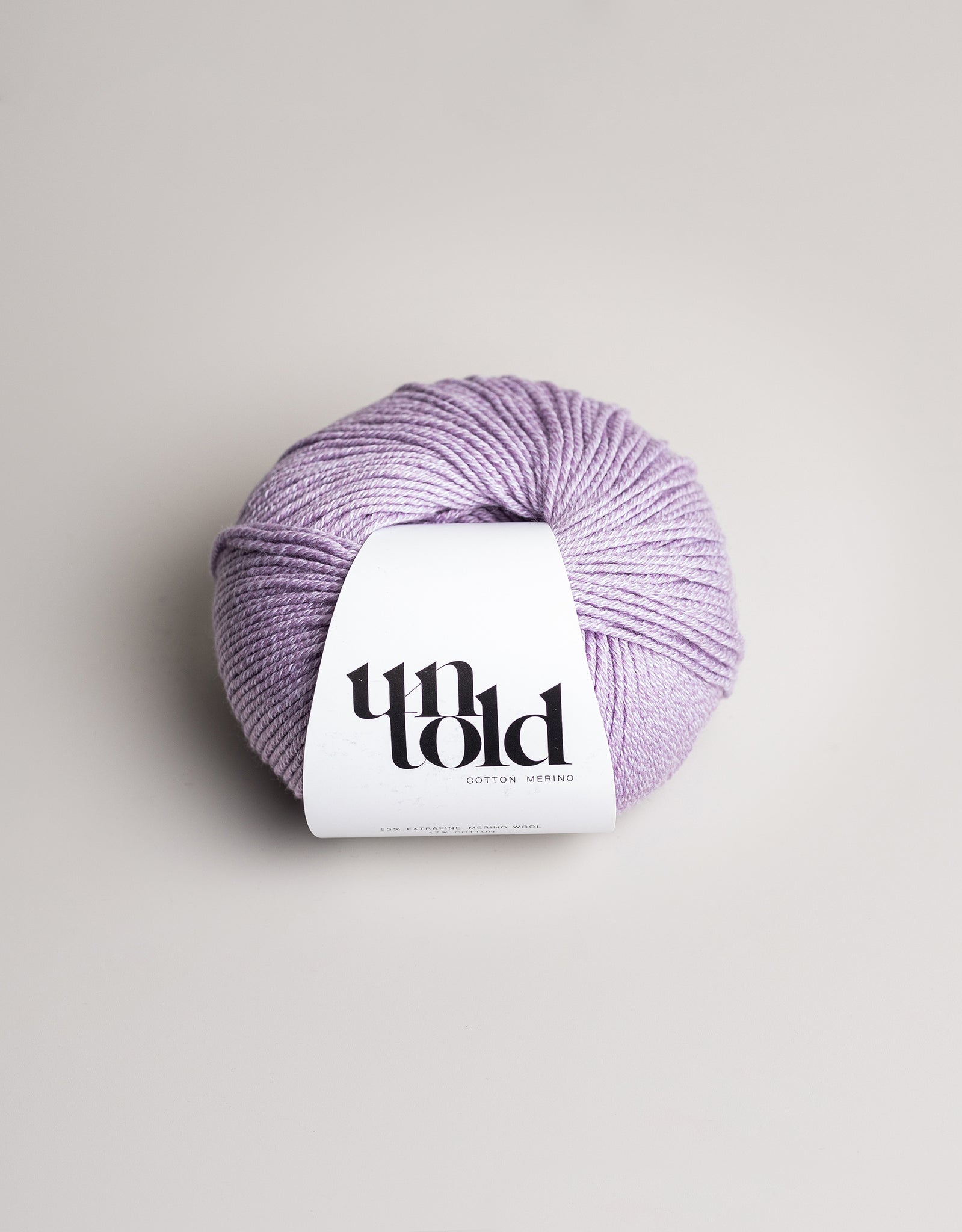 Un-told Cotton merino - Light Lilac