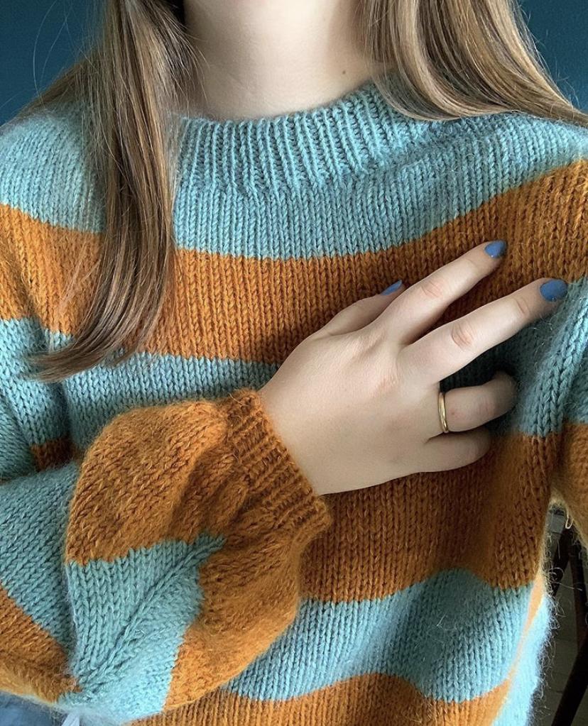 Theflaresweater ENGLISH sweater GS english patterns 