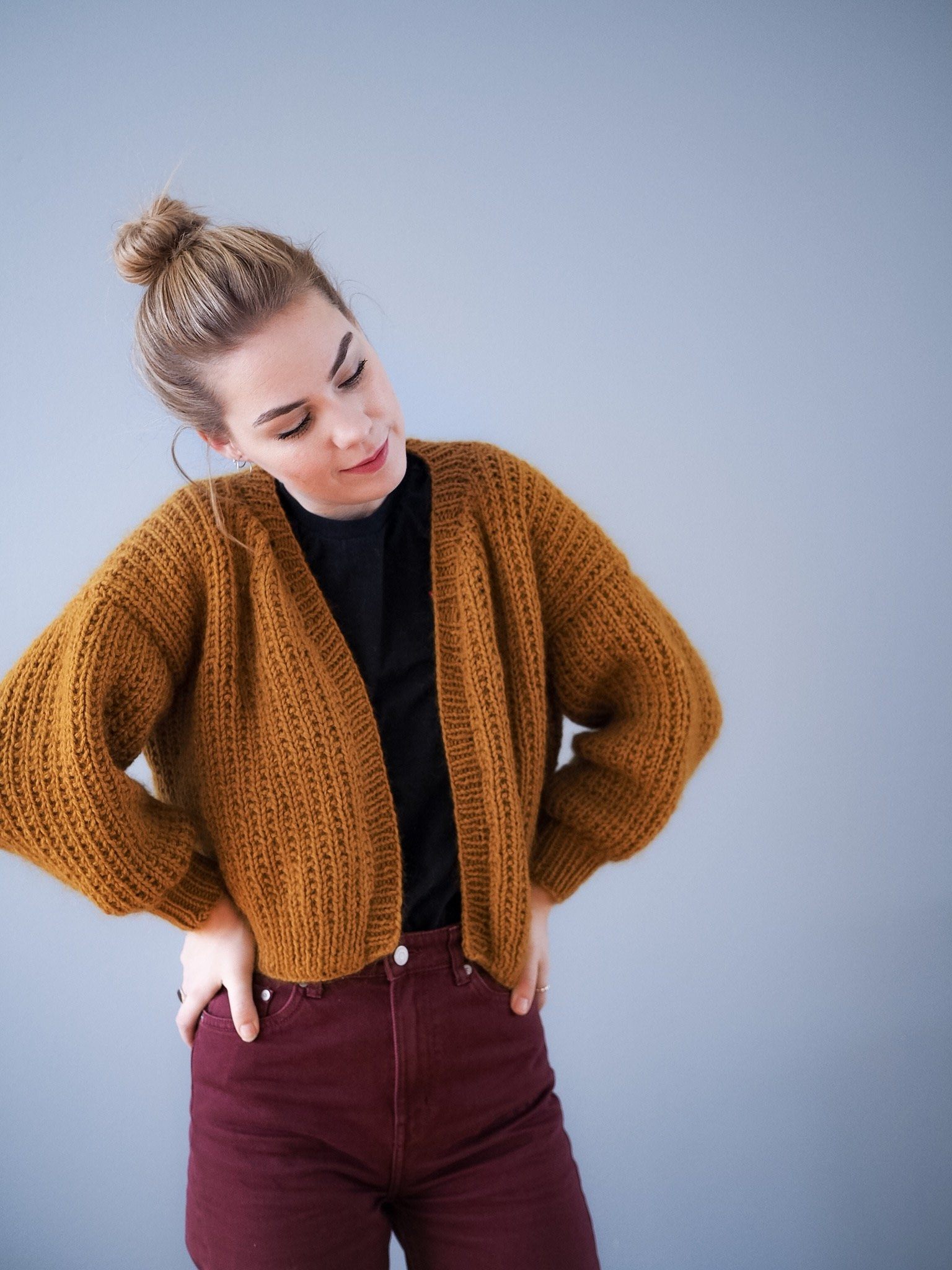 Chunkyvinterjacket sweater GS english patterns 