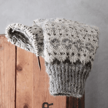 Farsnoragenser Genser Guttenogstrikkemor 