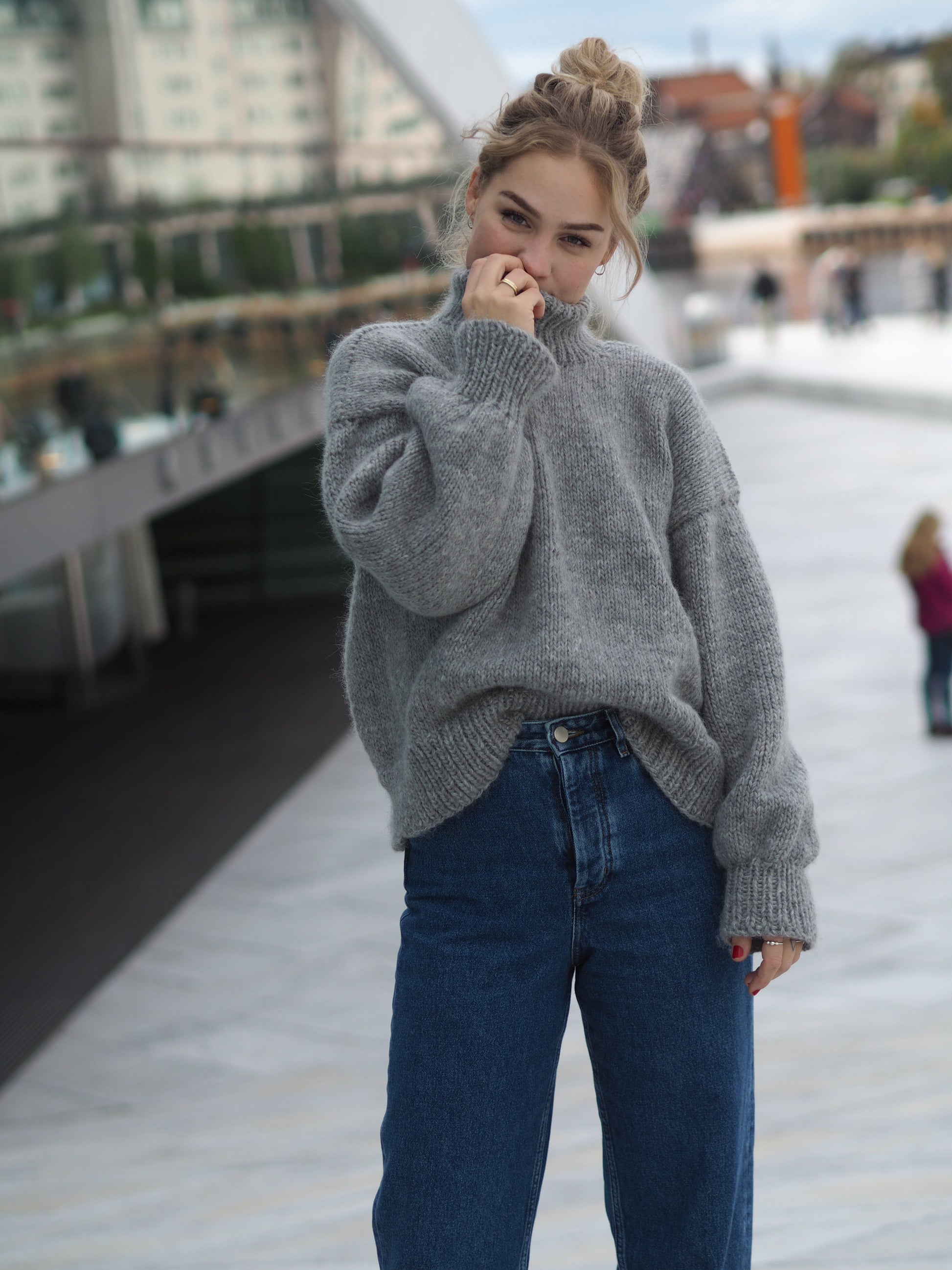 Selmasweater (english) sweater GS english patterns 