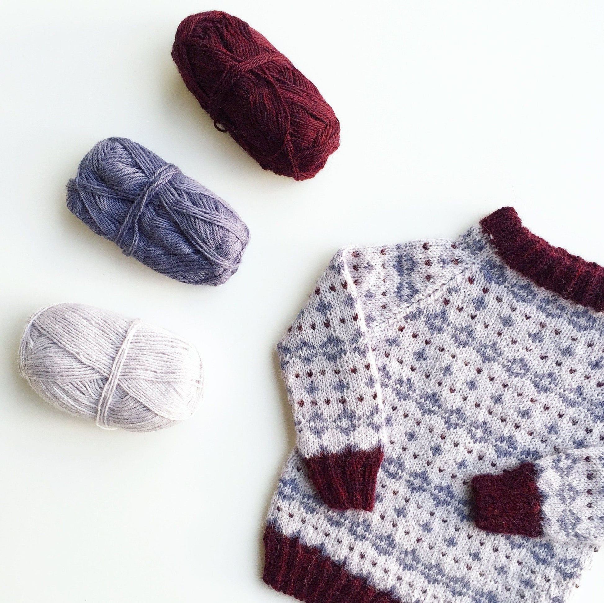 Norasweater // english sweater GS english patterns 