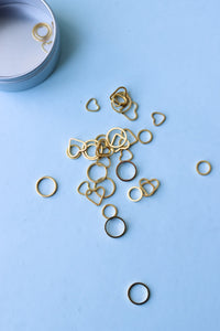 Maskemarkører hjerte og ringer (p.2-5 mm)