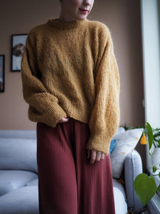 Livesweater (english) sweater Guttenogstrikkemor 