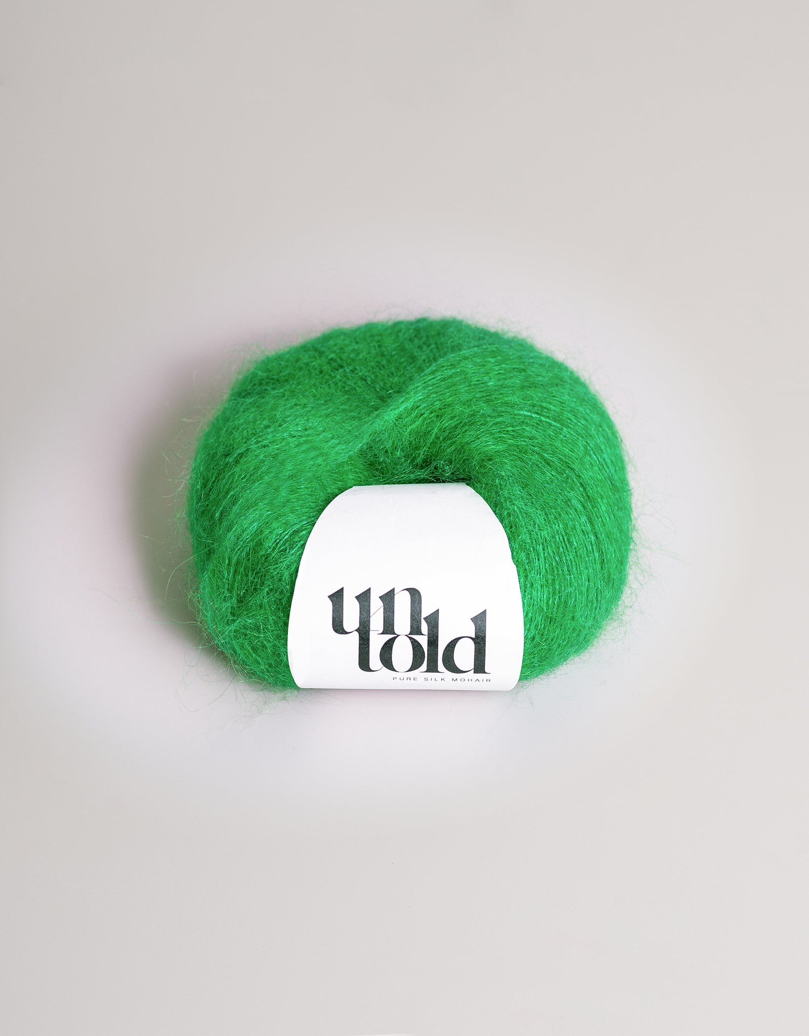 Un-told pure silk mohair - Bold Green