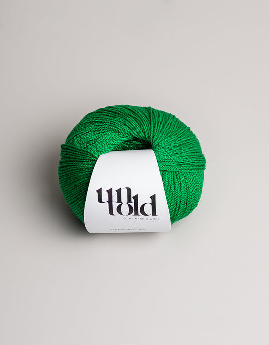 Ufortalt lys merino - Bold Green