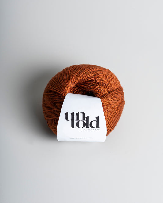 Ufortalt lett merino - Rust