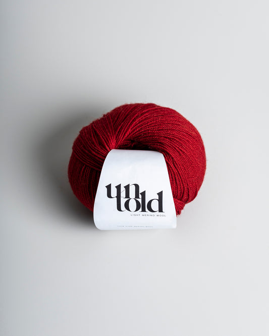 Ufortalt lett merino - Winter Berry