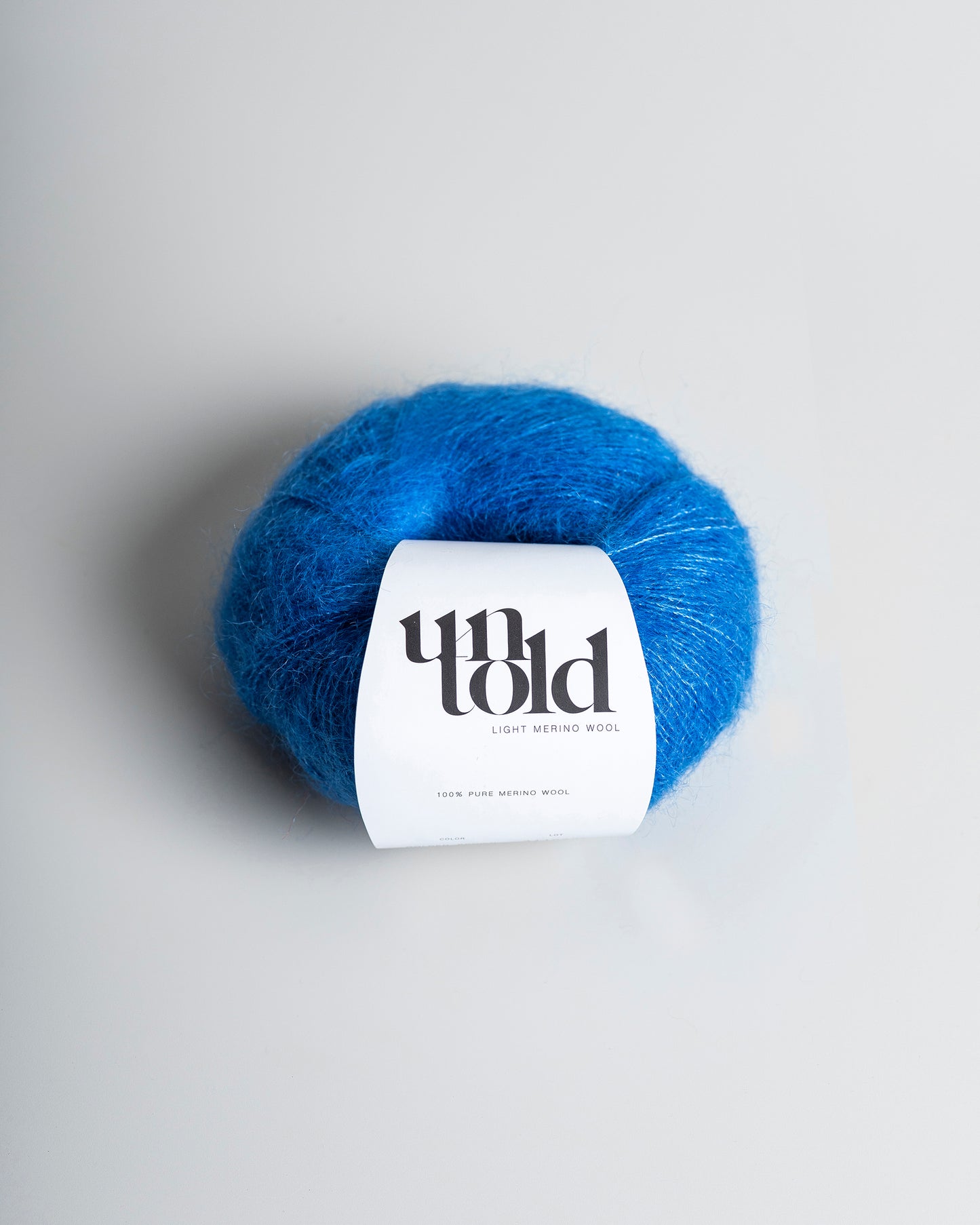 Un-told pure silk mohair - Bright Indigo