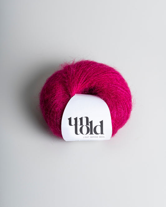 Un-told pure silk mohair - Fuchsia