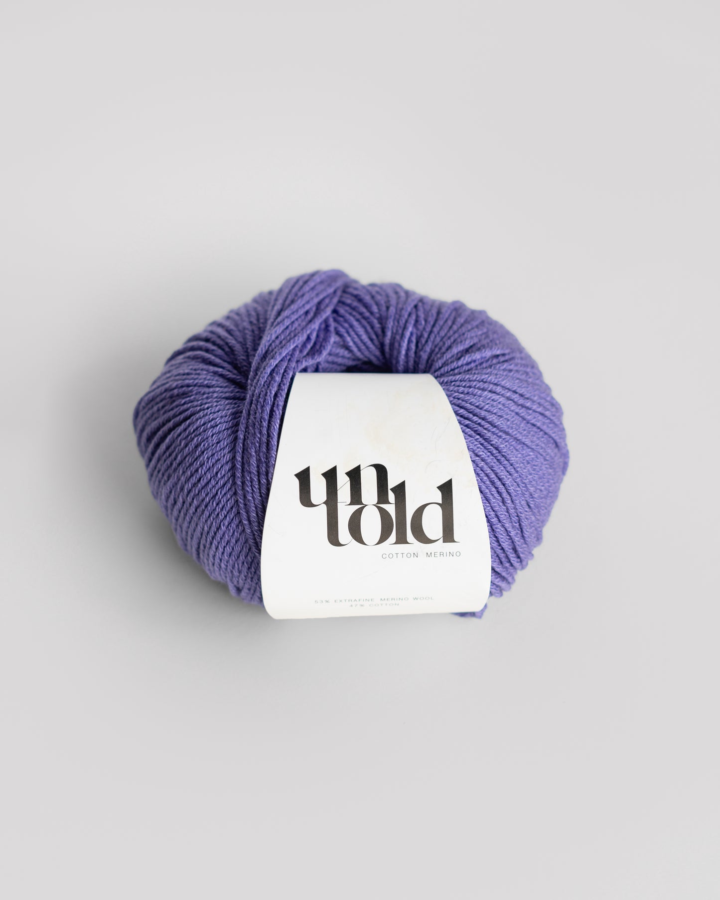 Un-told Cotton merino - Vivid Violet