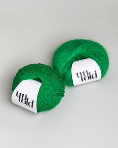 Un-told pure silk mohair - Bold Green