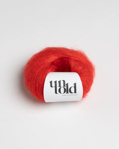 Un-told Pure silk mohair - Fiery Red
