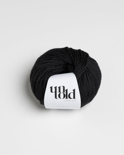 Un-told Supreme Wool - Jet Black